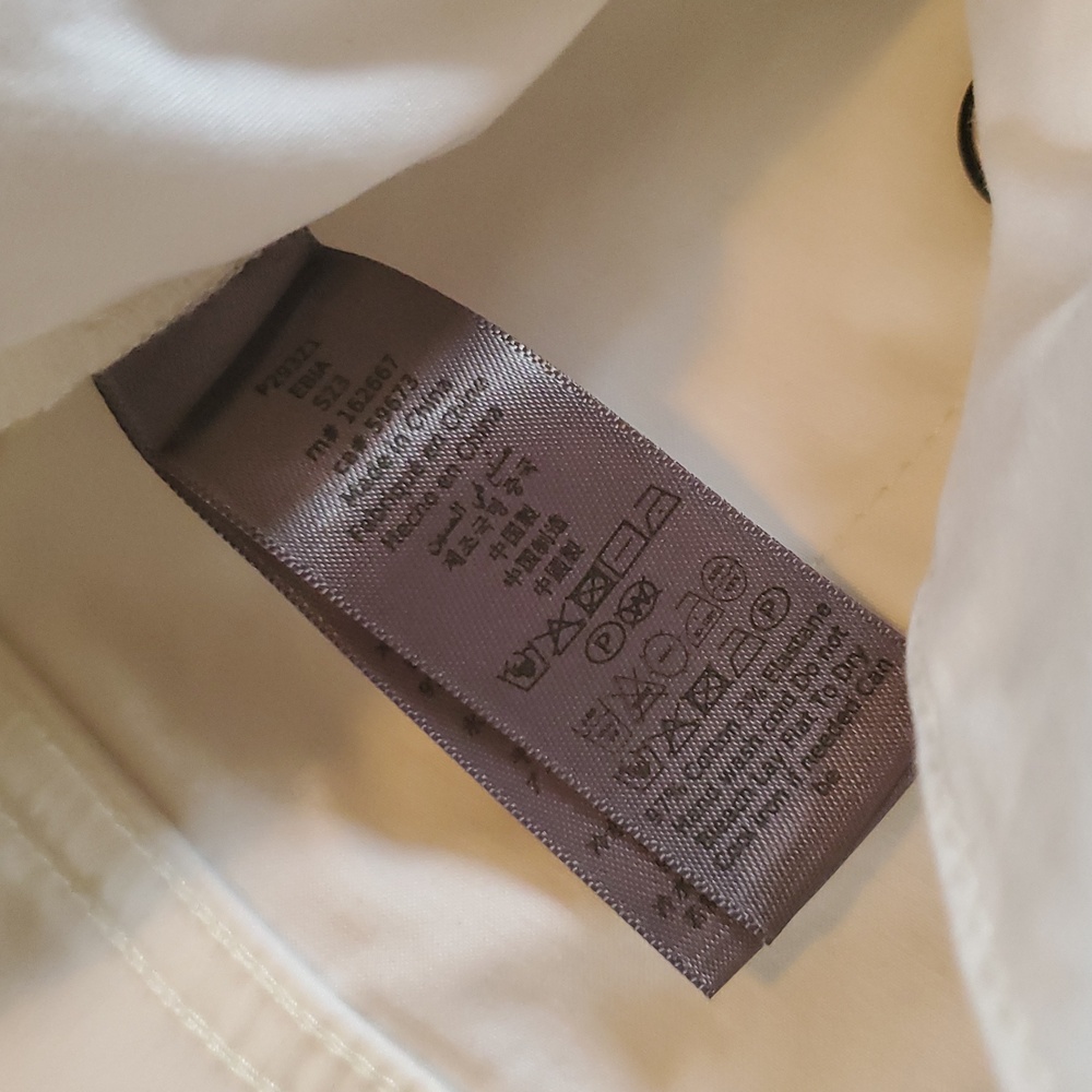John Varvatos Men's Motor City Pants Ebia White Pants - Picture 10 of 11